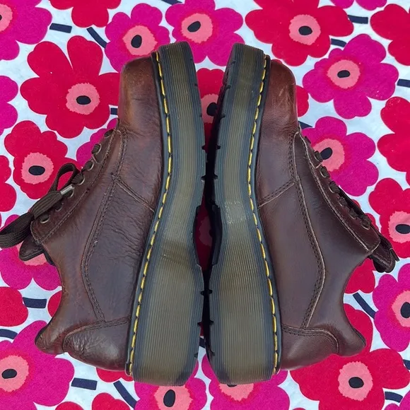 🏴󠁧󠁢󠁥󠁮󠁧󠁿 Dr. Martens MIE SUPER CHUNKY 7 Eye Vintage Platform Oxfords UK 6