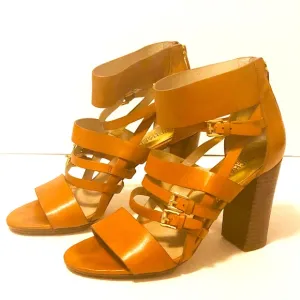 - Michael Kors Strap Block Heel Sandals