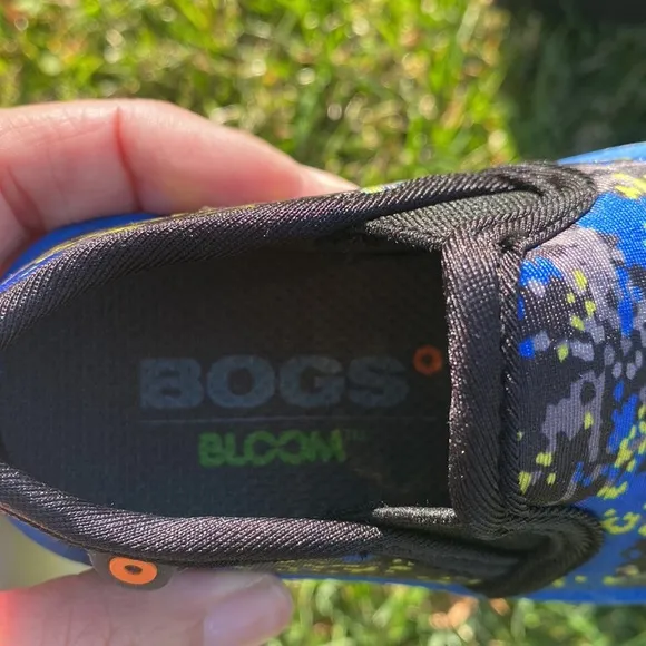 🆕 NWT/NIB Toddler Bogs Kicker Micro Camo Slip-On Sneaker