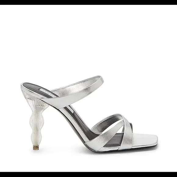 ❤️❤️ VINCE CAMUTO BREEAN2 CURVED COLUMN-HEEL MULE💋💋new with tag