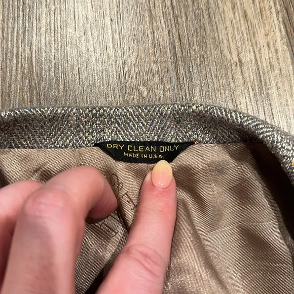 🧥 Vintage Eagles Clothes Tweed Suit Jacket