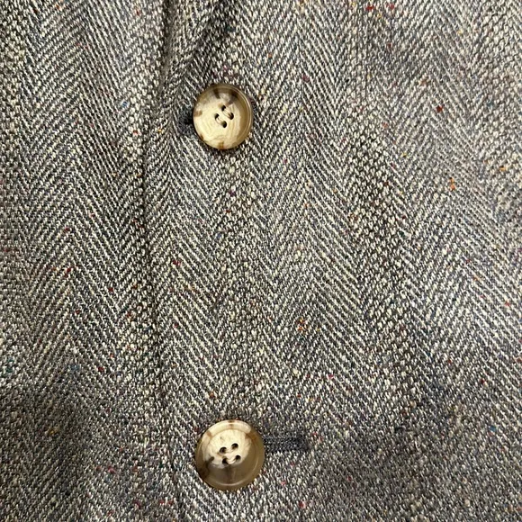 🧥 Vintage Eagles Clothes Tweed Suit Jacket