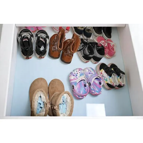 10 Pair Toddler Shoe Bundle Size 4C – Vans, Converse, Nike, Crocs, Boots, Wester