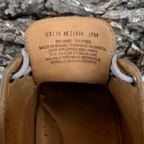 1901 leather oxfords.