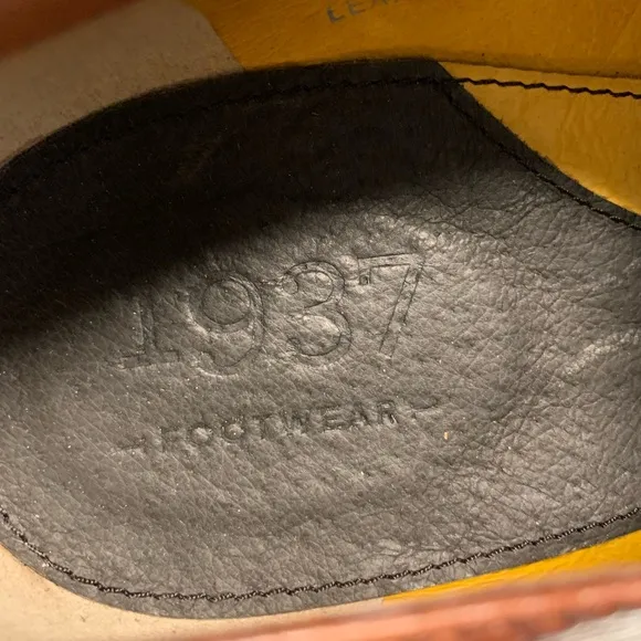 1937 Footwear Leather Oxfords