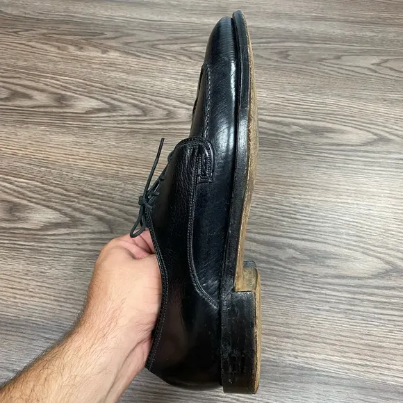 1950’s Nunn Bush Black Wingtip Oxfords 10.5 C