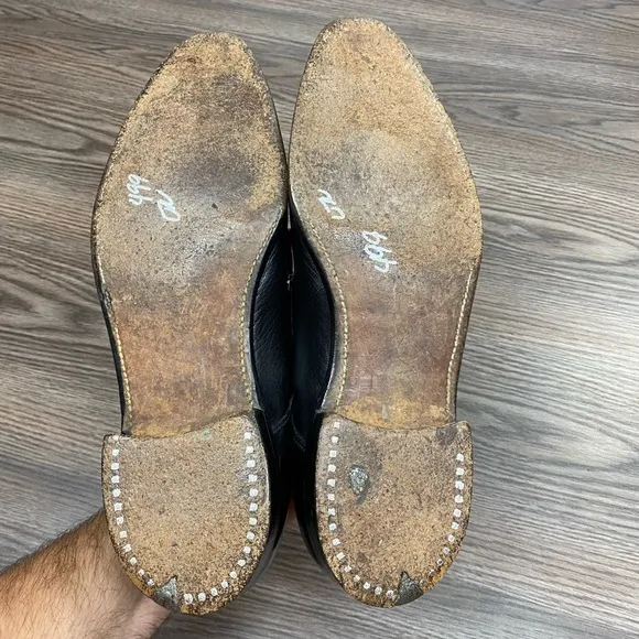 1950’s Nunn Bush Black Wingtip Oxfords 10.5 C