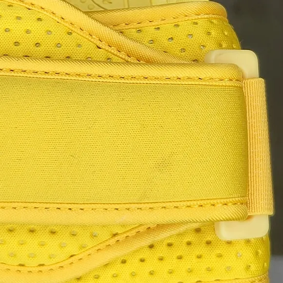 2021 adidas x Pharrell Williams Boost Chancletas Bold Gold Hu Anatomical…