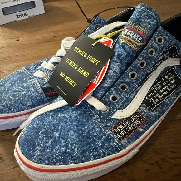 #48❤️/41❤️ BNWT Vans X Cobra Kai Old Skool ShoeS
