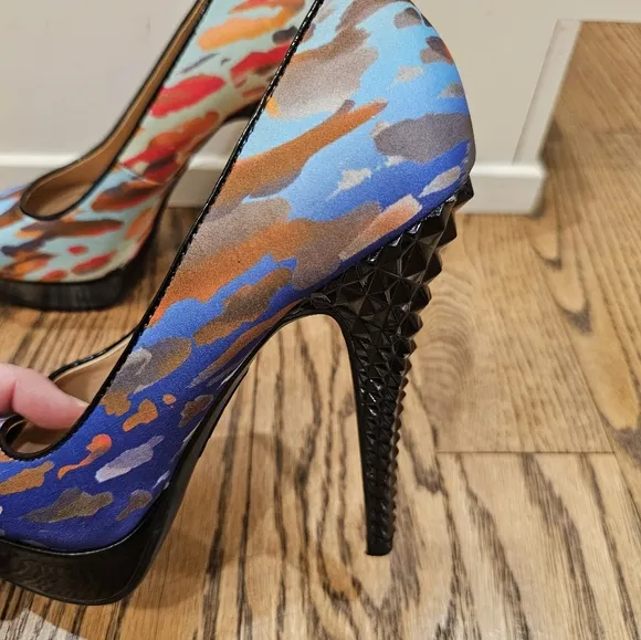 9 &amp; Co Heels Multi color heel