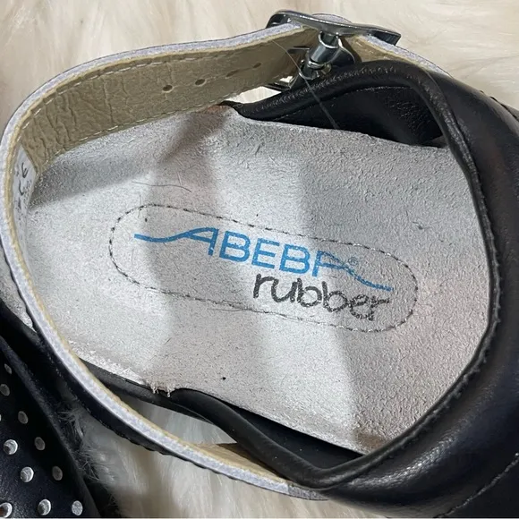 Abeba ESD Occupational Leather Clogs