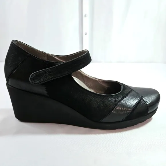 Abeo BIO System Black &amp; Suede Leather Loafers  Size 8.5 N