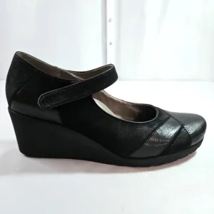 Abeo BIO System Black &amp; Suede Leather Loafers  Size 8.5 N