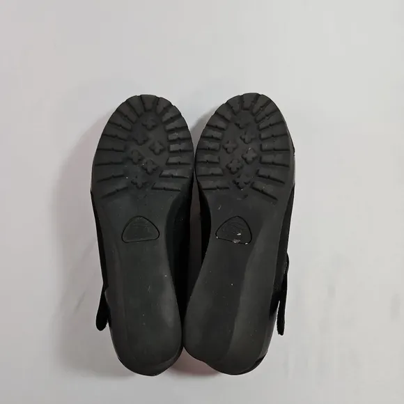 Abeo BIO System Black &amp; Suede Leather Loafers  Size 8.5 N