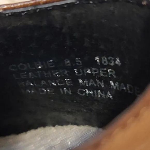 Abeo Colbie Leather Shoe Slip resistant Size 8.5