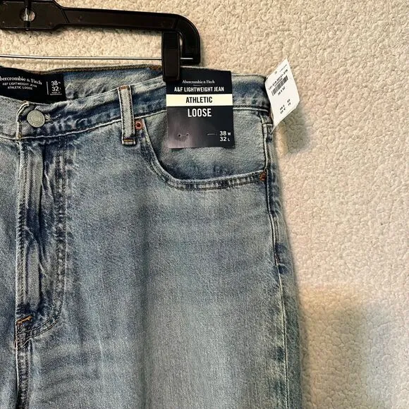 Abercrombie &amp; Fitch Lightweight Jean Athletic Loose 38X32