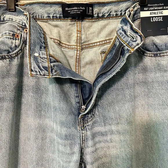 Abercrombie &amp; Fitch Lightweight Jean Athletic Loose 38X32