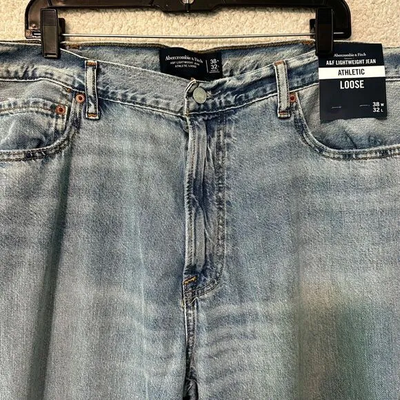 Abercrombie &amp; Fitch Lightweight Jean Athletic Loose 38X32