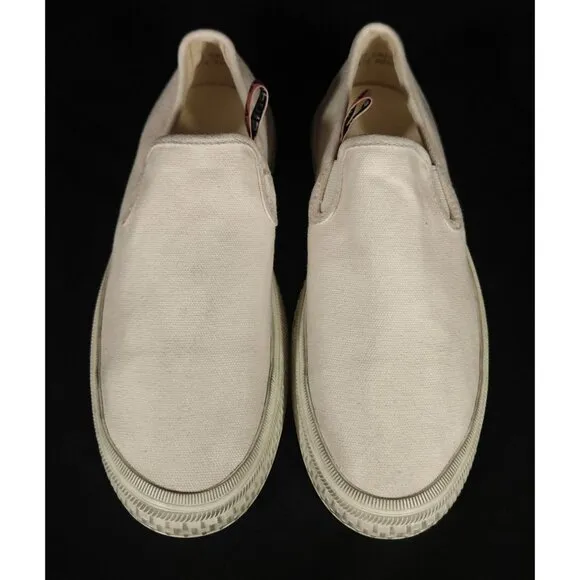 Acne Studios Distressed Ballow Tumbled Slip On Sneaker 37 7 Womens Beige $280