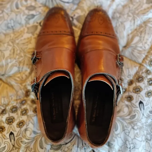 ADAM DERRICK To Boot Monk Strap Derby Oxfords men's size 9