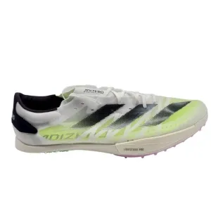 Adidas Adizero Ambition Track Spikes Running Shoes White Mens Size 13 IE5486