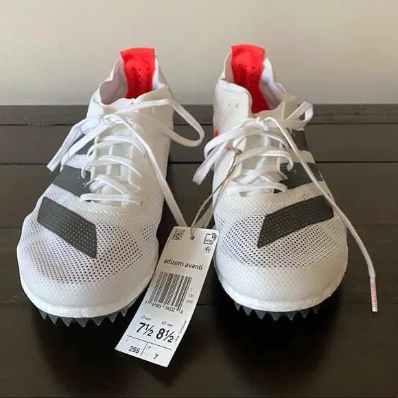 Adidas Adizero Avanti Tokyo Shoes Mens Track &amp; Field Cleats Cloud White Size 7.5