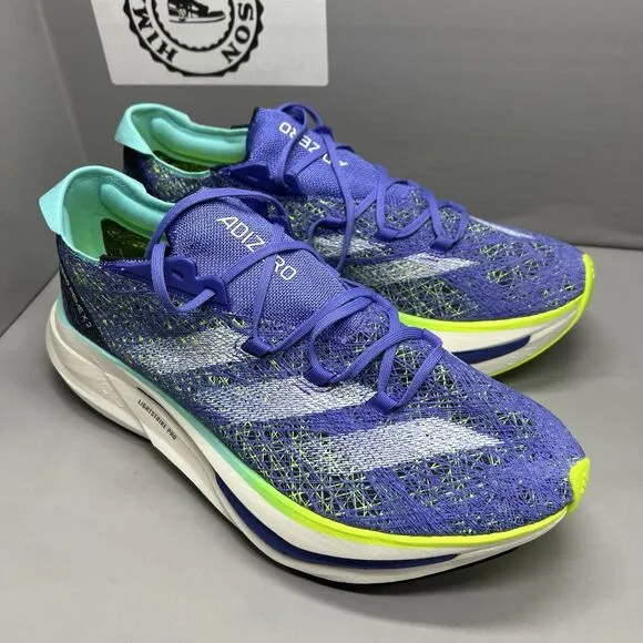 Adidas Adizero Prime X 2.0 Strung Running Shoes Cobalt Blue IF1209 Men Sz 10 NEW