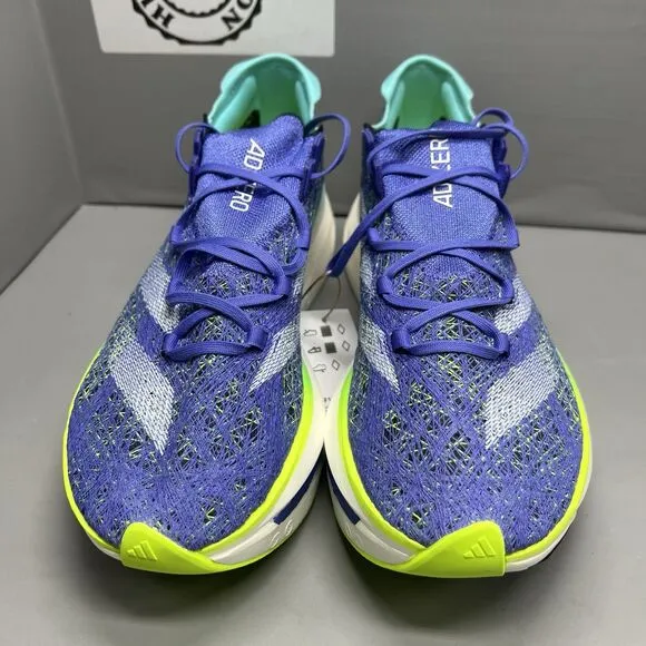 Adidas Adizero Prime X 2.0 Strung Running Shoes Cobalt Blue IF1209 Men Sz 10 NEW