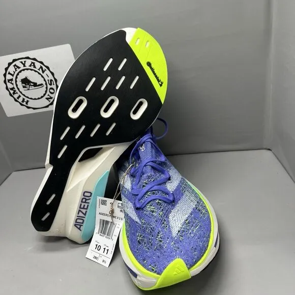 Adidas Adizero Prime X 2.0 Strung Running Shoes Cobalt Blue IF1209 Men Sz 10 NEW