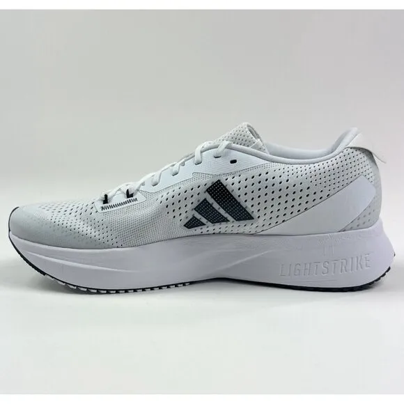 Adidas Adizero SL Mens White Black Low Top Running Shoes Sneakers HQ1352