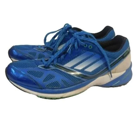 ADIDAS Adizero Tempo 5  Blue Running Shoes Low Top Sneakers Mens Size  9