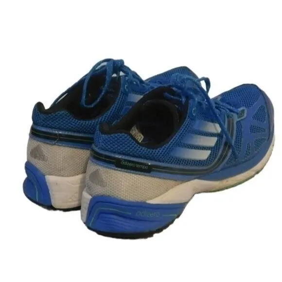 ADIDAS Adizero Tempo 5  Blue Running Shoes Low Top Sneakers Mens Size  9