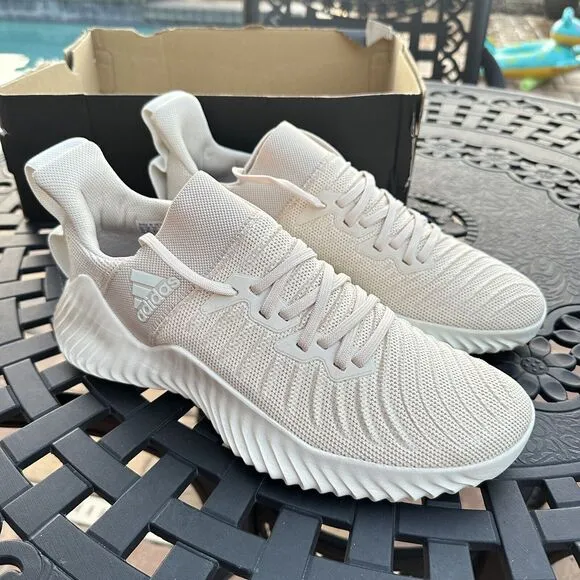 Adidas Alphabounce EX Trainer Linen Women's Athletic Shoes DB3349 Size 11