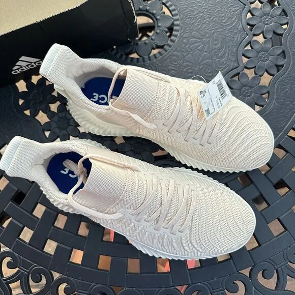 Adidas Alphabounce EX Trainer Linen Women's Athletic Shoes DB3349 Size 11