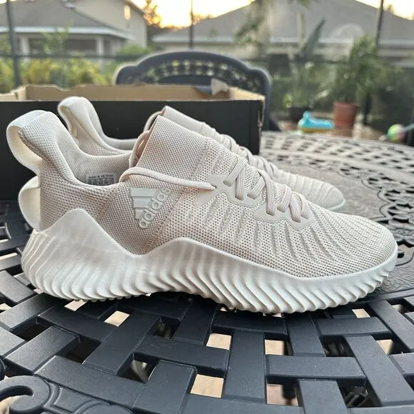Adidas Alphabounce EX Trainer Linen Women's Athletic Shoes DB3349 Size 11