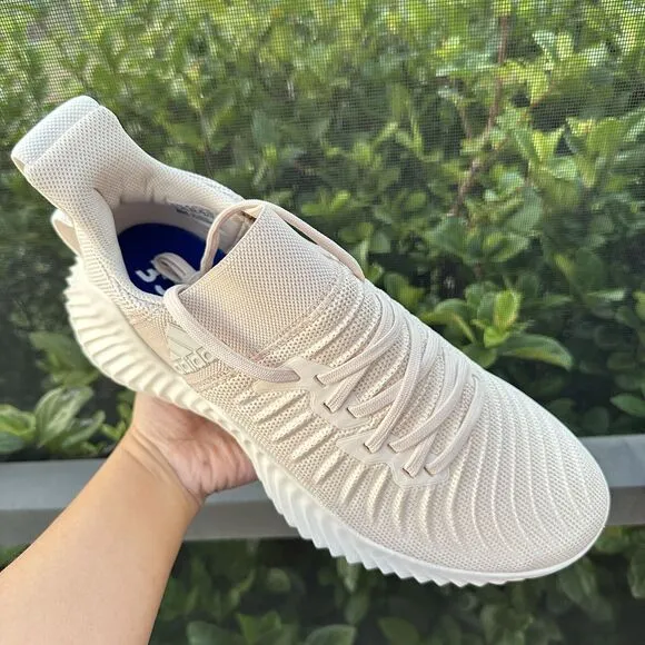 Adidas Alphabounce EX Trainer Linen Women's Athletic Shoes DB3349 Size 11