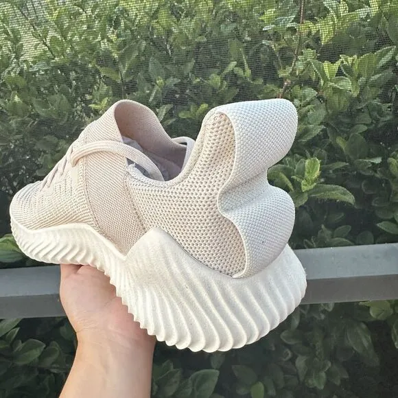 Adidas Alphabounce EX Trainer Linen Women's Athletic Shoes DB3349 Size 11