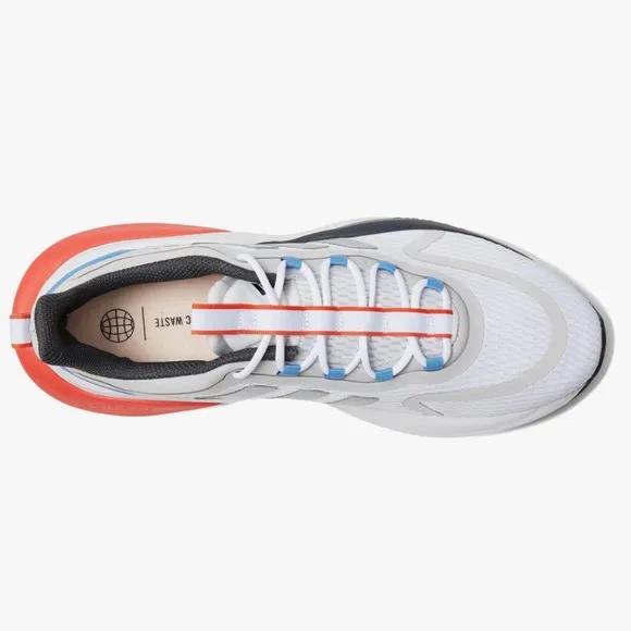 Adidas AlphaBounce   White Silver Red Blue Running Shoes HP6139 Men Size 10 NEW‎