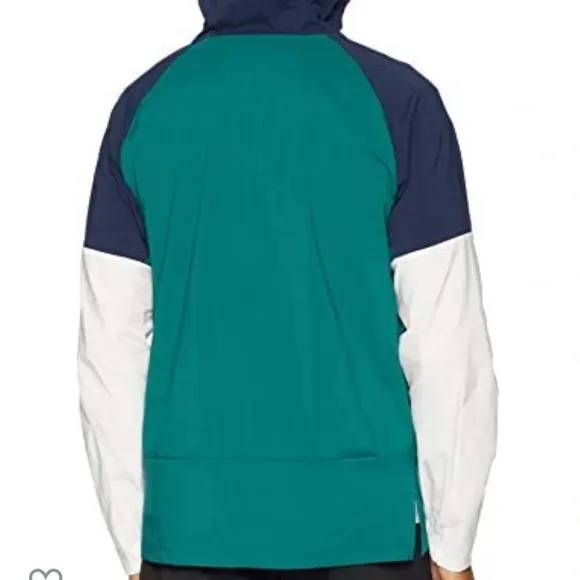 Adidas Color block Zip Up Windbreaker Hoodie Men’s Size 2XL