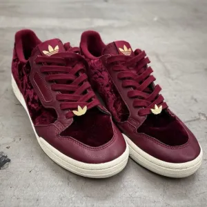 Adidas Continental 80 Velvet Pack Burgundy Royal‎ EH0173 Shoes Men's 10.5