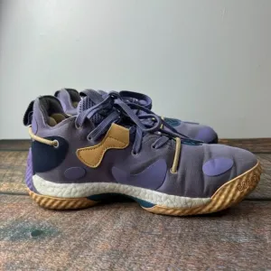 adidas Harden Vol. 6 Basketball Shoes Mens Size 6 Magic Lilac Pulse Amber GV9080