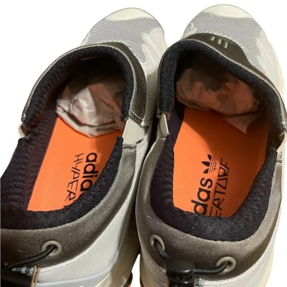 Adidas Hyperturf Adventure Slip On Outdoor Grey White Shoes Sneakers sz 12M NIB