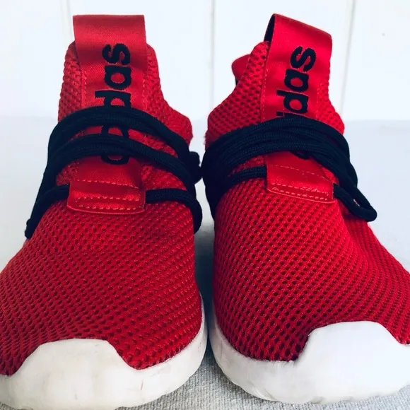 ADIDAS LITE RACER MENS SCARLET SIZE 7