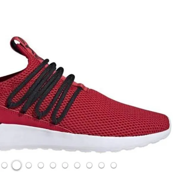 ADIDAS LITE RACER MENS SCARLET SIZE 7