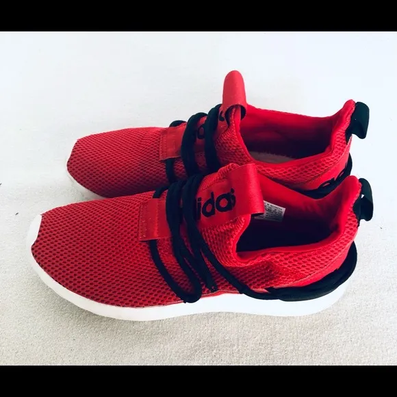 ADIDAS LITE RACER MENS SCARLET SIZE 7