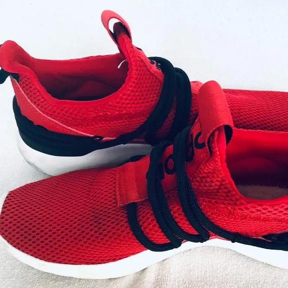 ADIDAS LITE RACER MENS SCARLET SIZE 7