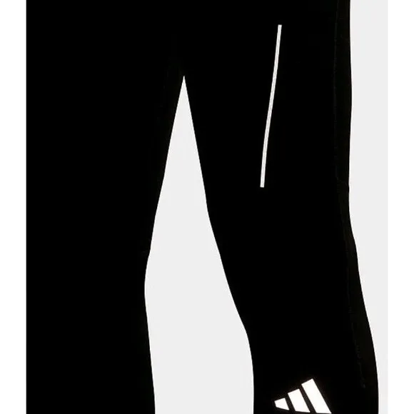 adidas Men's Own The Run Small Tights Core Black New Sealed Running Tights