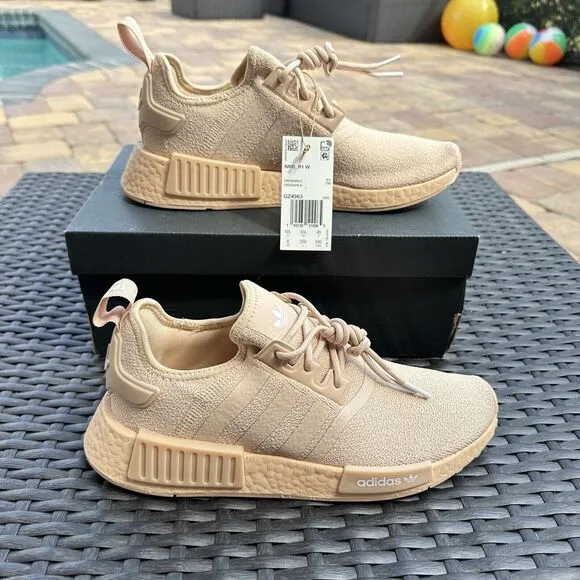 Adidas NMD_R1 Halo Blush Women's Athletic Shoes GZ4963 Size 8