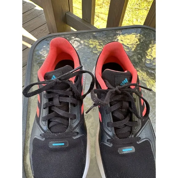 Adidas Runfalcon 3.0 Running Shoes Cushioned Lightweight Black Pink Size 5