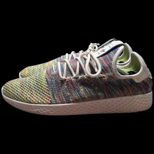 ADIDAS Tennis Hu Pharrell Holi Men's 9 Multi-Color Primeknit Sneakers Shoes